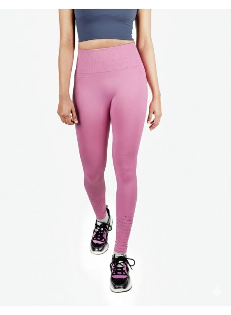 THUGFIT THUGFIT Spin High Waist Hollow Leggings - Pink